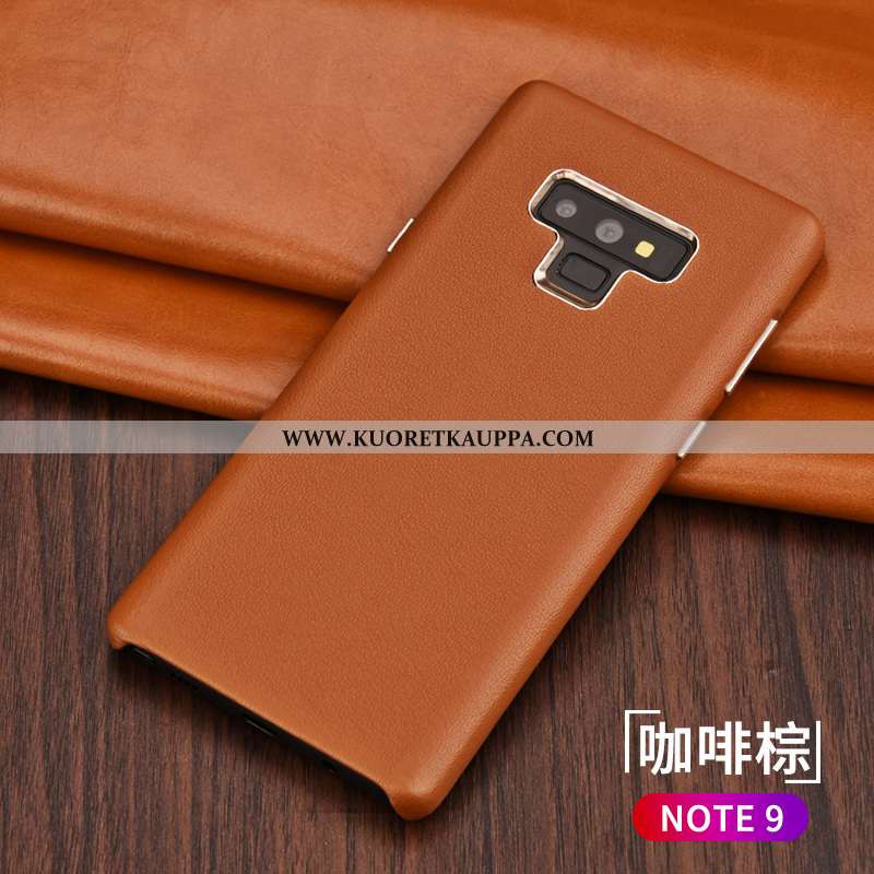 Kuori Samsung Galaxy Note 9, Kuoret Samsung Galaxy Note 9, Kotelo Samsung Galaxy Note 9 Aito Nahka S