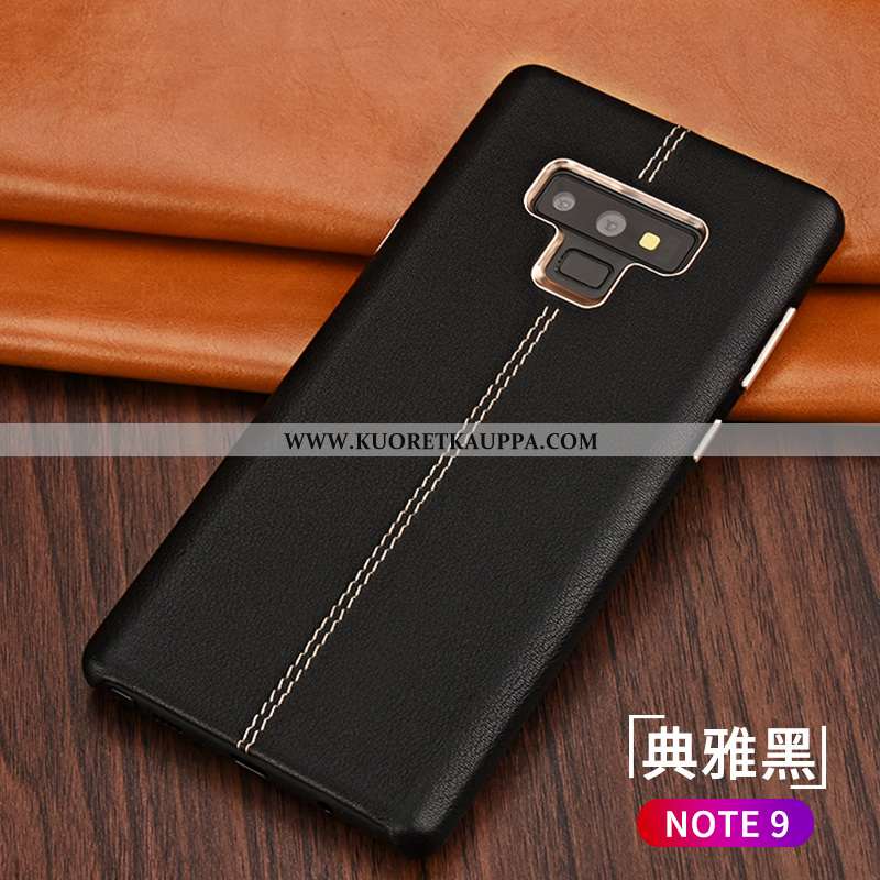 Kuori Samsung Galaxy Note 9, Kuoret Samsung Galaxy Note 9, Kotelo Samsung Galaxy Note 9 Aito Nahka S
