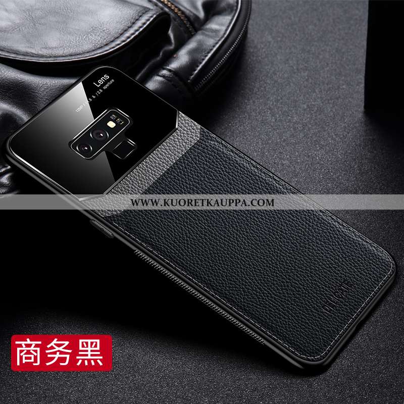 Kuori Samsung Galaxy Note 9, Kuoret Samsung Galaxy Note 9, Kotelo Samsung Galaxy Note 9 Lasi Nahkaku