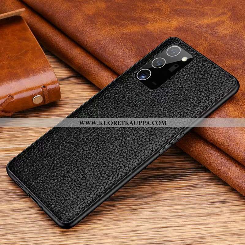 Kuori Samsung Galaxy Note20, Kuoret Samsung Galaxy Note20, Kotelo Samsung Galaxy Note20 Aito Nahka N
