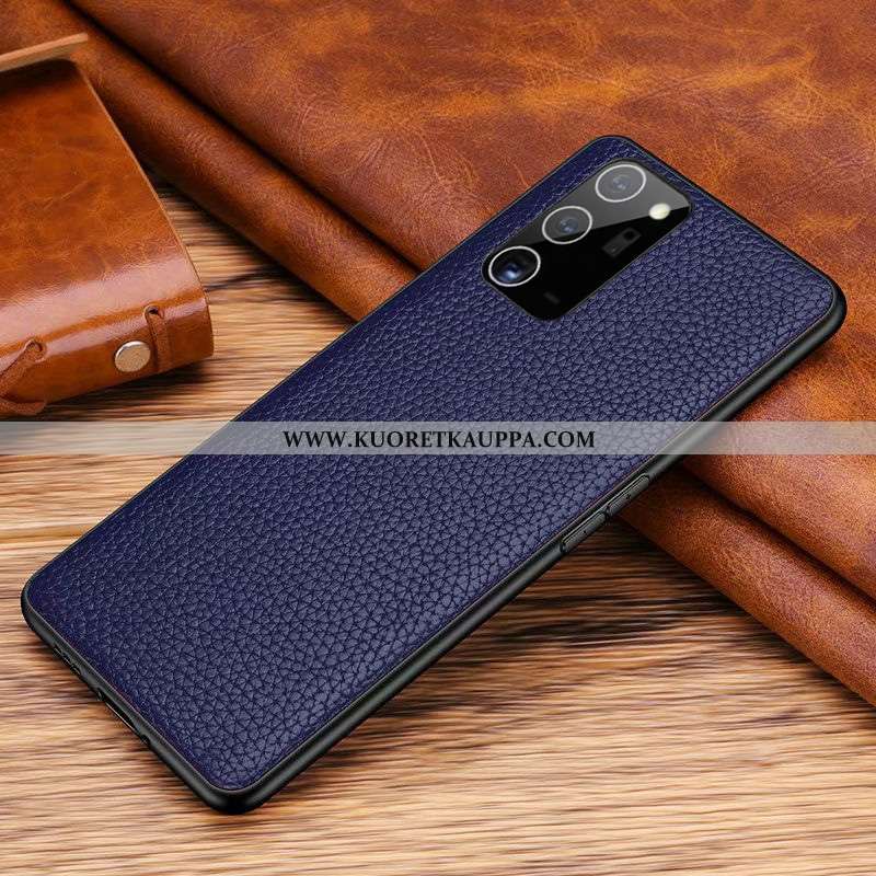 Kuori Samsung Galaxy Note20, Kuoret Samsung Galaxy Note20, Kotelo Samsung Galaxy Note20 Aito Nahka N