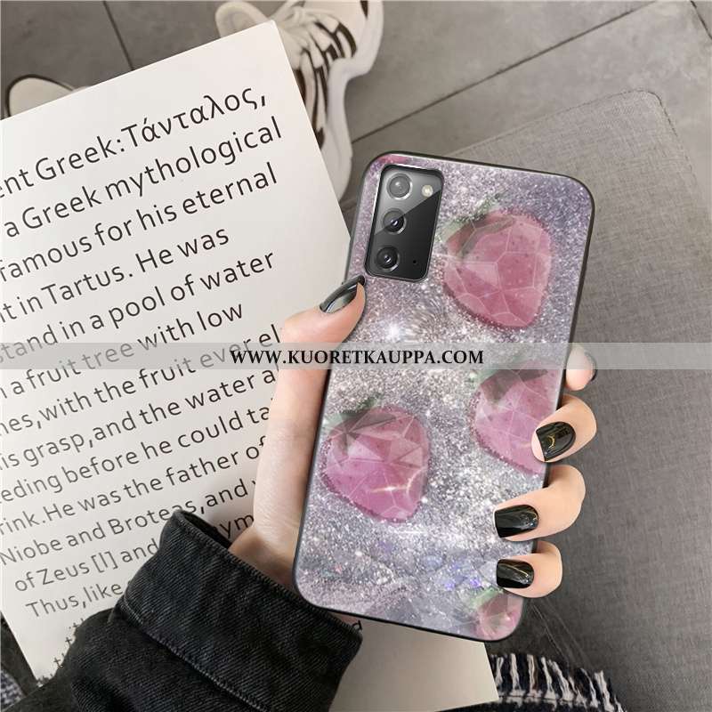 Kuori Samsung Galaxy Note20, Kuoret Samsung Galaxy Note20, Kotelo Samsung Galaxy Note20 Kukkakuvio S