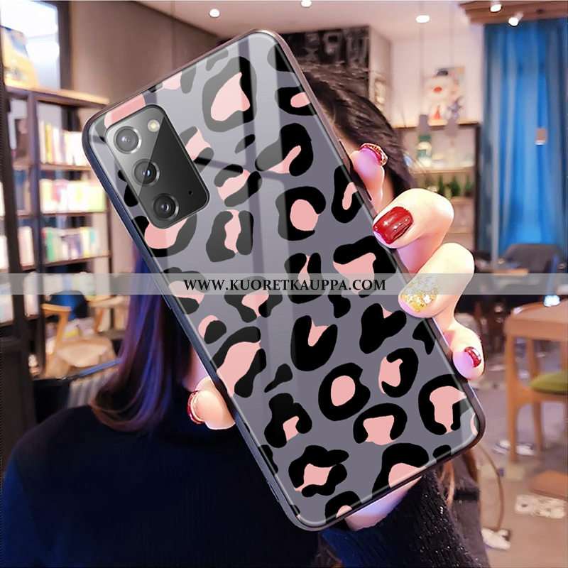 Kuori Samsung Galaxy Note20, Kuoret Samsung Galaxy Note20, Kotelo Samsung Galaxy Note20 Lasi Kukkaku
