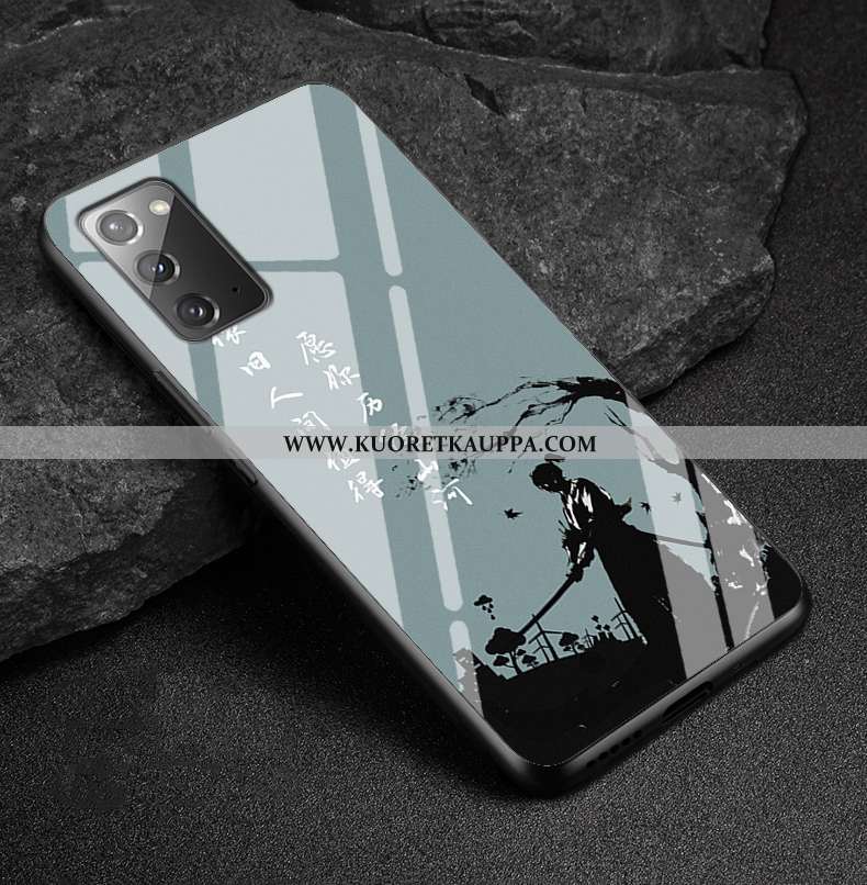 Kuori Samsung Galaxy Note20, Kuoret Samsung Galaxy Note20, Kotelo Samsung Galaxy Note20 Lasi Persoon