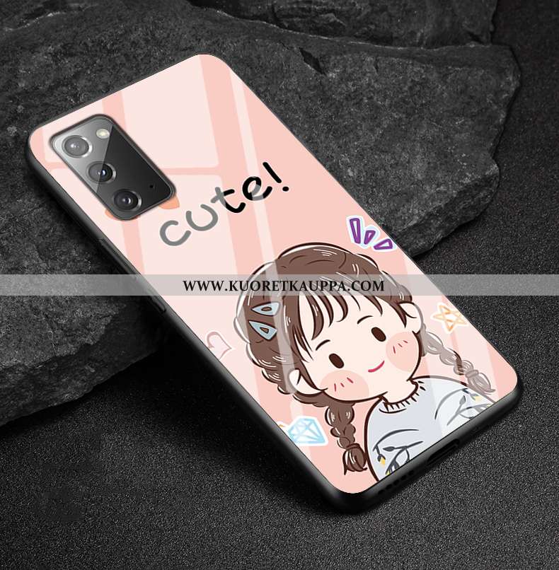 Kuori Samsung Galaxy Note20, Kuoret Samsung Galaxy Note20, Kotelo Samsung Galaxy Note20 Lasi Persoon