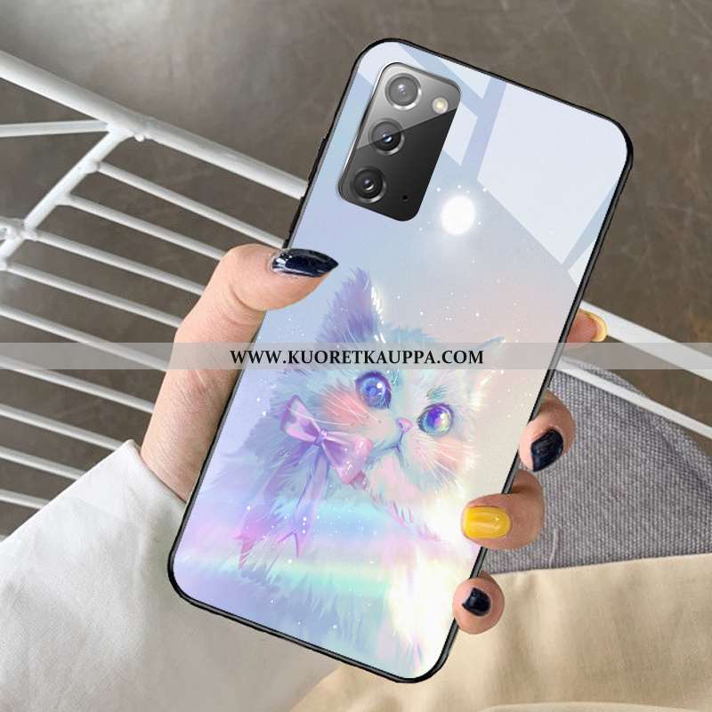 Kuori Samsung Galaxy Note20, Kuoret Samsung Galaxy Note20, Kotelo Samsung Galaxy Note20 Lasi Sarjaku