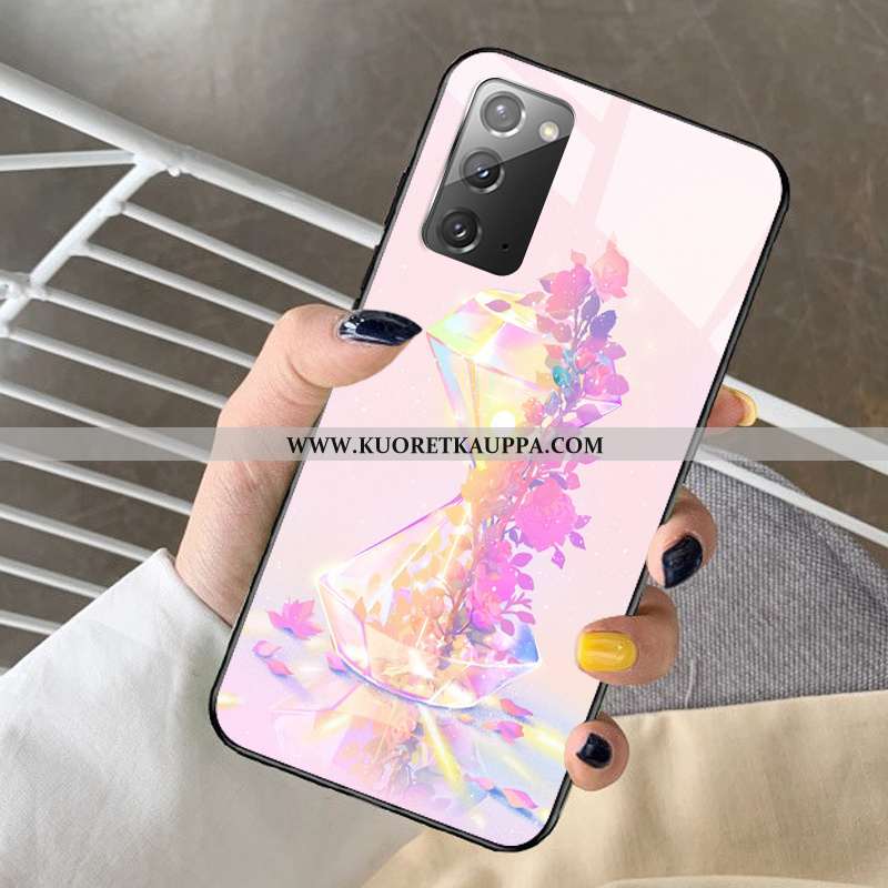 Kuori Samsung Galaxy Note20, Kuoret Samsung Galaxy Note20, Kotelo Samsung Galaxy Note20 Lasi Sarjaku