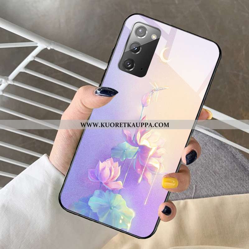 Kuori Samsung Galaxy Note20, Kuoret Samsung Galaxy Note20, Kotelo Samsung Galaxy Note20 Lasi Sarjaku