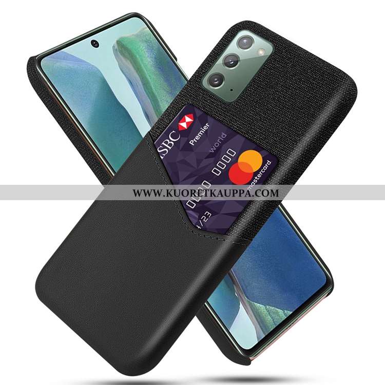 Kuori Samsung Galaxy Note20, Kuoret Samsung Galaxy Note20, Kotelo Samsung Galaxy Note20 Pesty Suede 