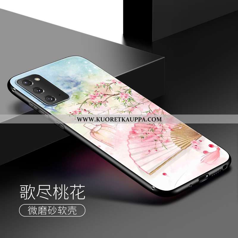 Kuori Samsung Galaxy Note20, Kuoret Samsung Galaxy Note20, Kotelo Samsung Galaxy Note20 Silikoni Puh