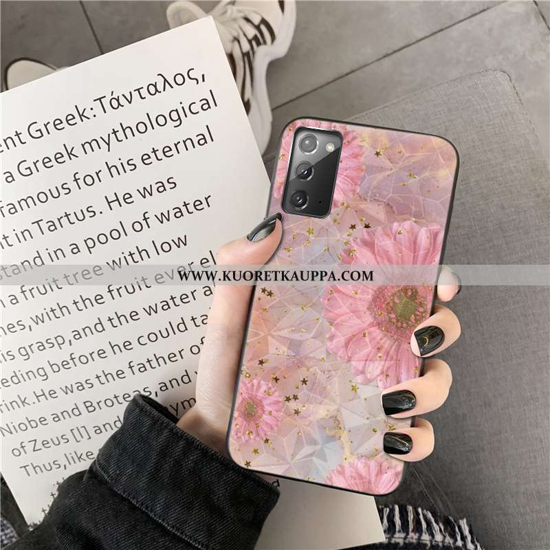 Kuori Samsung Galaxy Note20, Kuoret Samsung Galaxy Note20, Kotelo Samsung Galaxy Note20 Timantti Jau