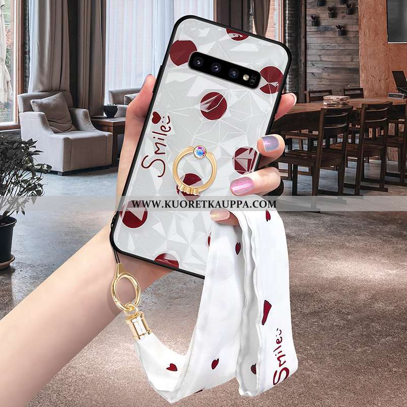 Kuori Samsung Galaxy S10, Kuoret Samsung Galaxy S10, Kotelo Samsung Galaxy S10 Kukkakuvio Tähti Yksi