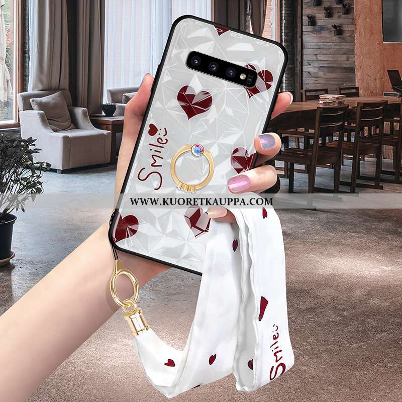 Kuori Samsung Galaxy S10, Kuoret Samsung Galaxy S10, Kotelo Samsung Galaxy S10 Kukkakuvio Tähti Yksi