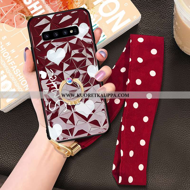 Kuori Samsung Galaxy S10, Kuoret Samsung Galaxy S10, Kotelo Samsung Galaxy S10 Kukkakuvio Tähti Yksi