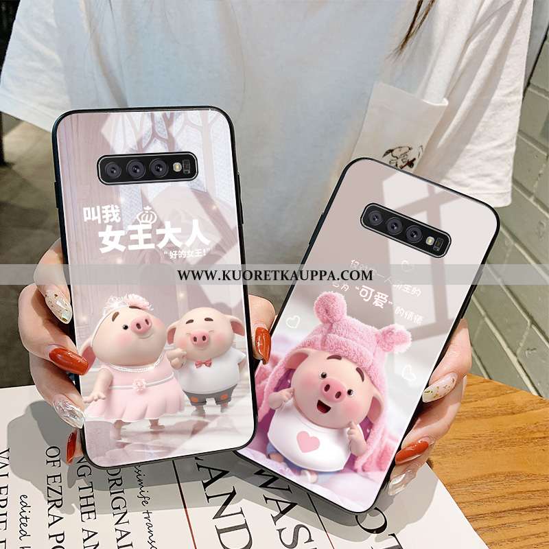 Kuori Samsung Galaxy S10+, Kuoret Samsung Galaxy S10+, Kotelo Samsung Galaxy S10+ Lasi Persoonallisu