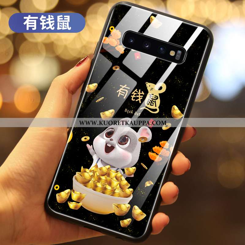 Kuori Samsung Galaxy S10+, Kuoret Samsung Galaxy S10+, Kotelo Samsung Galaxy S10+ Lasi Suojaus Rikka