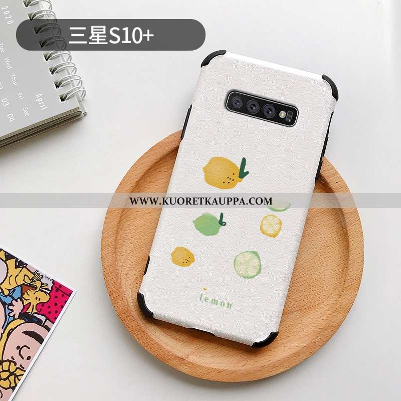 Kuori Samsung Galaxy S10+, Kuoret Samsung Galaxy S10+, Kotelo Samsung Galaxy S10+ Nahkakuori Persoon