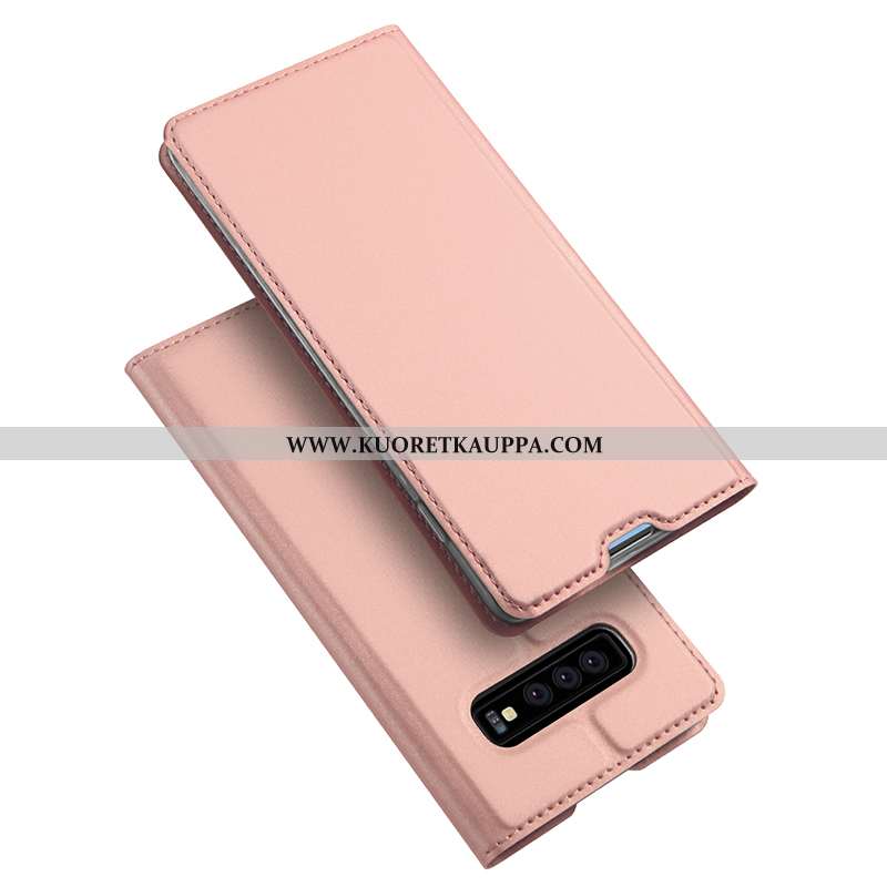 Kuori Samsung Galaxy S10+, Kuoret Samsung Galaxy S10+, Kotelo Samsung Galaxy S10+ Nahkakuori Tuki Al