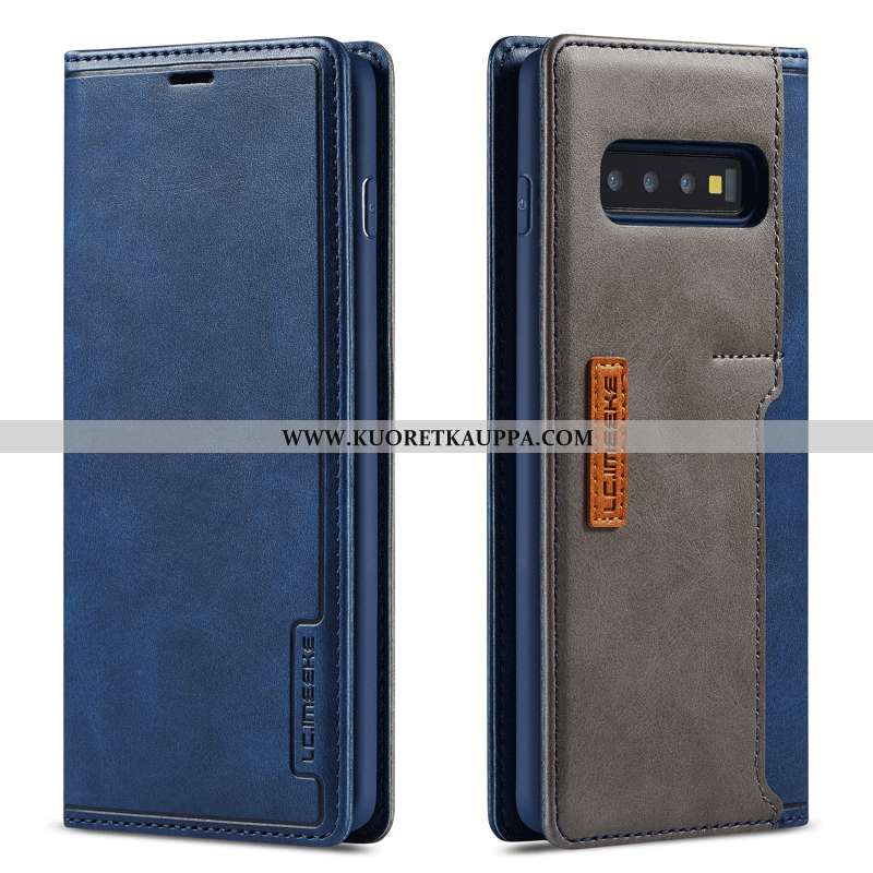 Kuori Samsung Galaxy S10, Kuoret Samsung Galaxy S10, Kotelo Samsung Galaxy S10 Näytönsuojus Nahkakuo