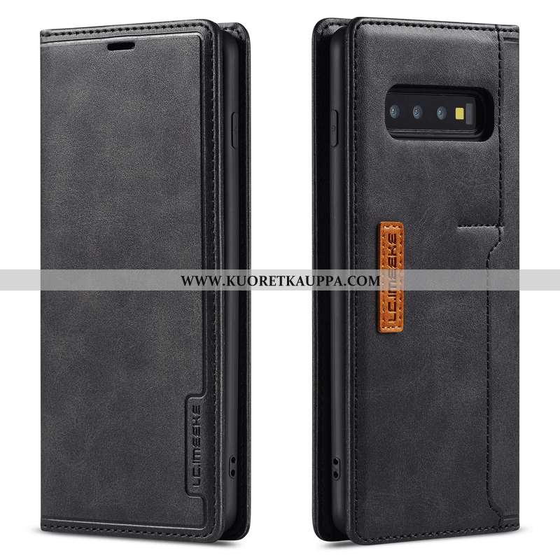 Kuori Samsung Galaxy S10, Kuoret Samsung Galaxy S10, Kotelo Samsung Galaxy S10 Näytönsuojus Nahkakuo