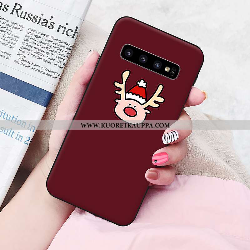 Kuori Samsung Galaxy S10, Kuoret Samsung Galaxy S10, Kotelo Samsung Galaxy S10 Pehmeä Neste Silikoni