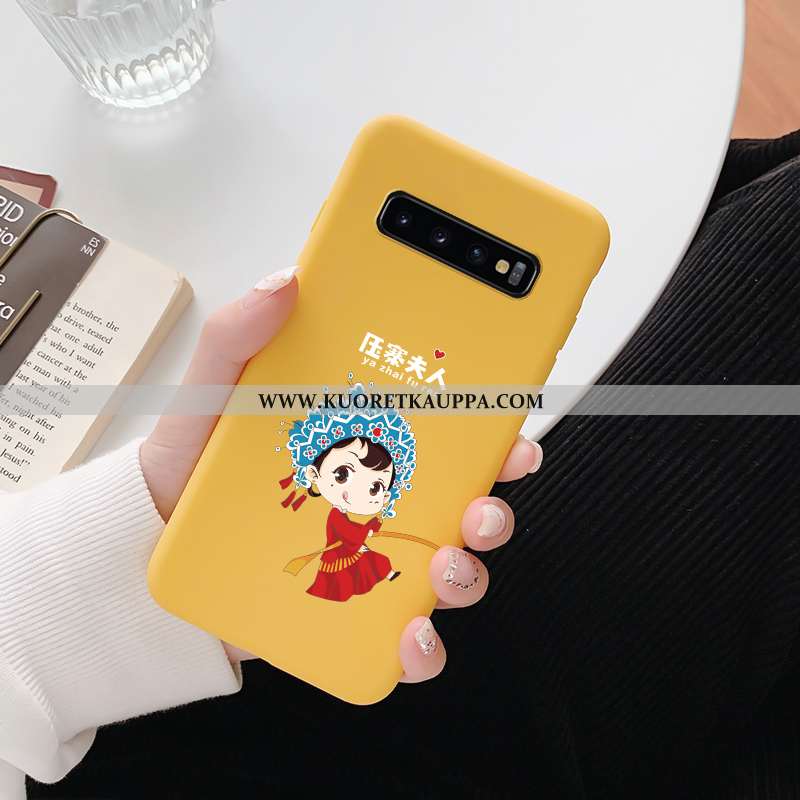 Kuori Samsung Galaxy S10, Kuoret Samsung Galaxy S10, Kotelo Samsung Galaxy S10 Pehmeä Neste Silikoni