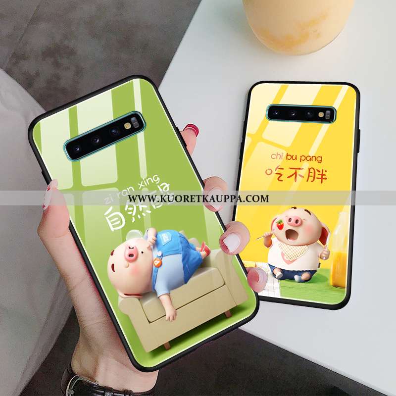 Kuori Samsung Galaxy S10+, Kuoret Samsung Galaxy S10+, Kotelo Samsung Galaxy S10+ Pehmeä Neste Valo 