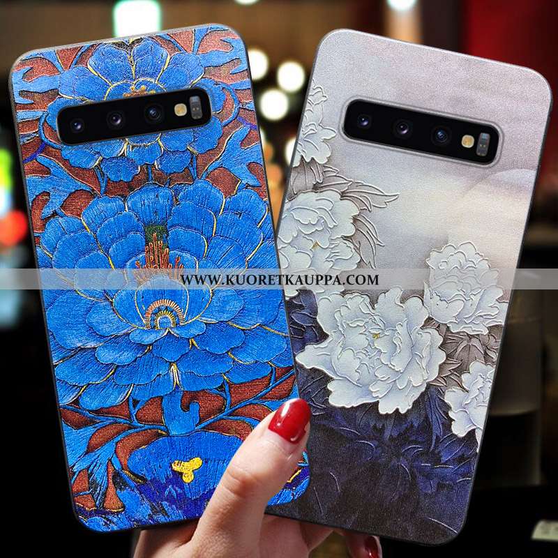 Kuori Samsung Galaxy S10, Kuoret Samsung Galaxy S10, Kotelo Samsung Galaxy S10 Pehmeä Neste Valo Sil