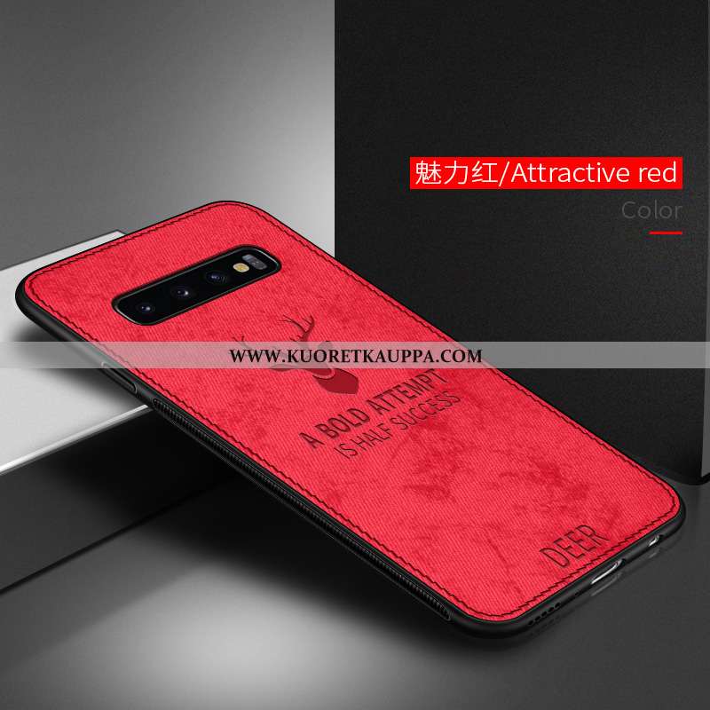 Kuori Samsung Galaxy S10, Kuoret Samsung Galaxy S10, Kotelo Samsung Galaxy S10 Pesty Suede Ripustett
