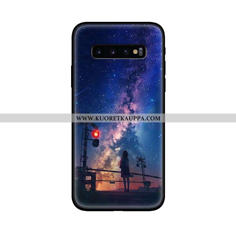 Kuori Samsung Galaxy S10, Kuoret Samsung Galaxy S10, Kotelo Samsung Galaxy S10 Pesty Suede Suuntaus 