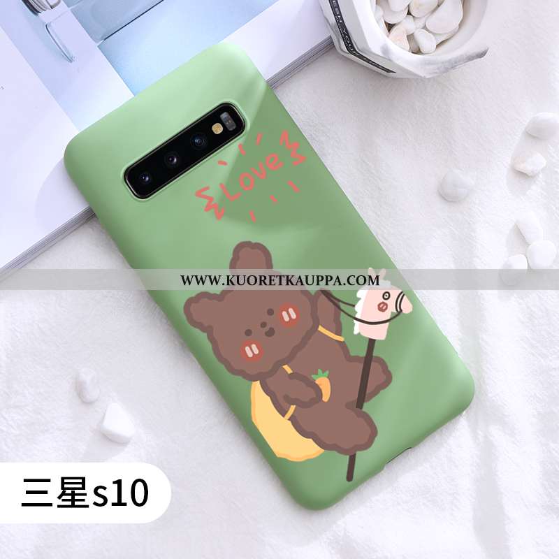 Kuori Samsung Galaxy S10, Kuoret Samsung Galaxy S10, Kotelo Samsung Galaxy S10 Silikoni Suojaus All 