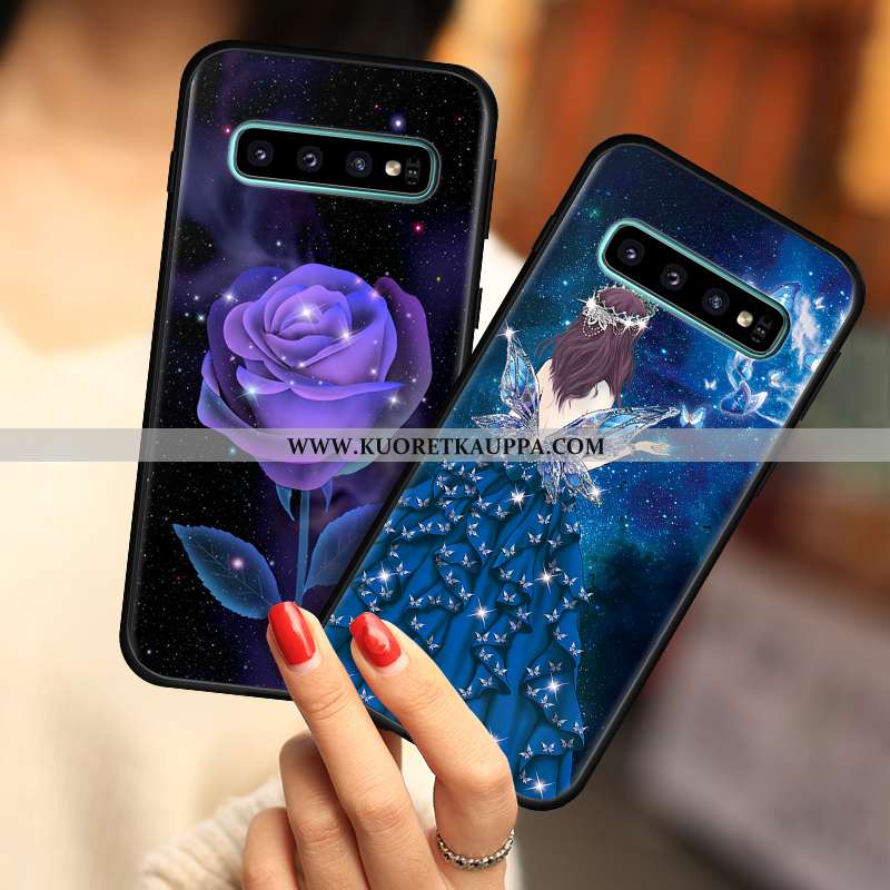 Kuori Samsung Galaxy S10, Kuoret Samsung Galaxy S10, Kotelo Samsung Galaxy S10 Silikoni Suojaus Täht