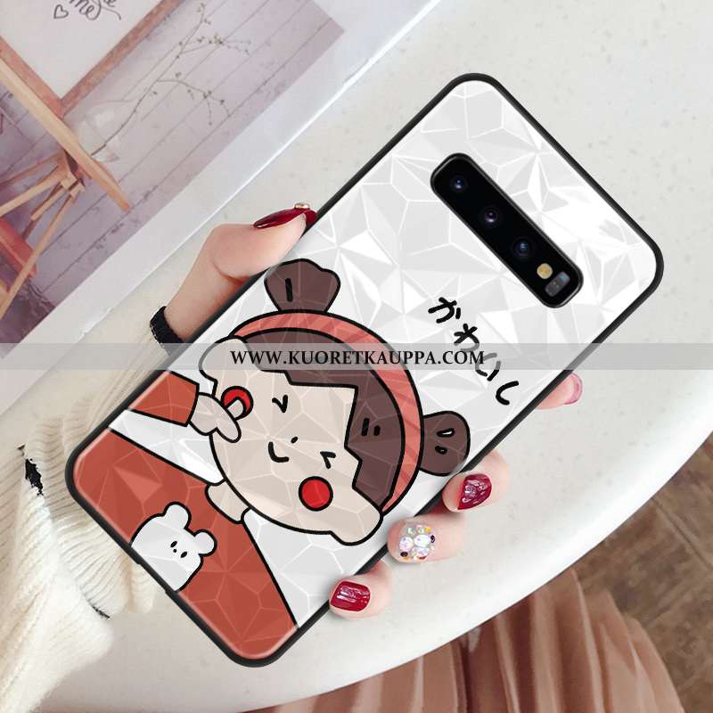 Kuori Samsung Galaxy S10, Kuoret Samsung Galaxy S10, Kotelo Samsung Galaxy S10 Suojaus Kukkakuvio Ra