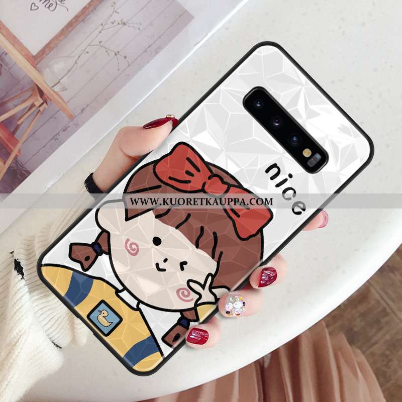 Kuori Samsung Galaxy S10, Kuoret Samsung Galaxy S10, Kotelo Samsung Galaxy S10 Suojaus Kukkakuvio Ra