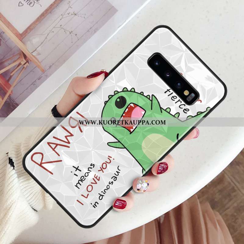 Kuori Samsung Galaxy S10, Kuoret Samsung Galaxy S10, Kotelo Samsung Galaxy S10 Suojaus Kukkakuvio Ra