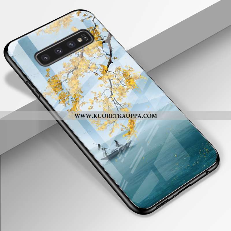 Kuori Samsung Galaxy S10+, Kuoret Samsung Galaxy S10+, Kotelo Samsung Galaxy S10+ Suojaus Lasi Silik