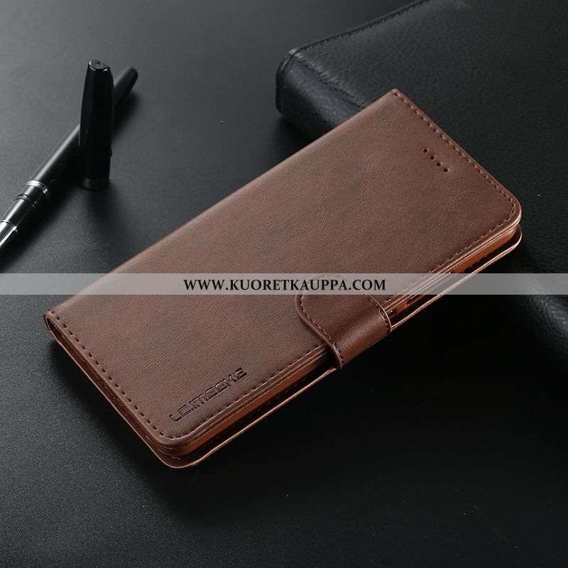 Kuori Samsung Galaxy S10+, Kuoret Samsung Galaxy S10+, Kotelo Samsung Galaxy S10+ Suojaus Nahka Uusi