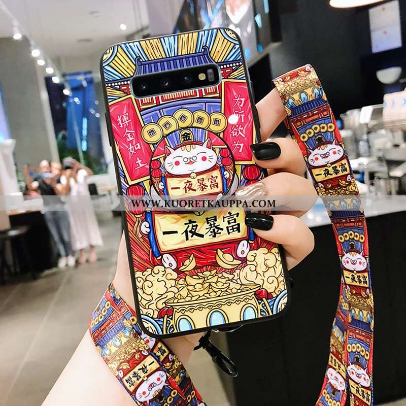 Kuori Samsung Galaxy S10+, Kuoret Samsung Galaxy S10+, Kotelo Samsung Galaxy S10+ Suuntaus Lasi Kult