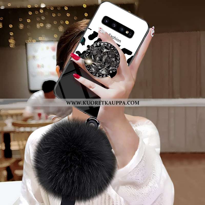 Kuori Samsung Galaxy S10, Kuoret Samsung Galaxy S10, Kotelo Samsung Galaxy S10 Tila Rhinestone Inlay