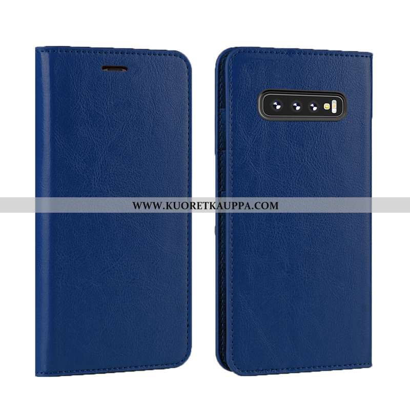 Kuori Samsung Galaxy S10, Kuoret Samsung Galaxy S10, Kotelo Samsung Galaxy S10 Ylellisyys Aito Nahka