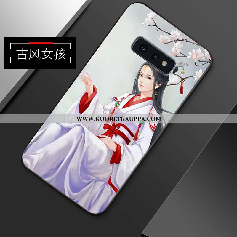 Kuori Samsung Galaxy S10e, Kuoret Samsung Galaxy S10e, Kotelo Samsung Galaxy S10e Pesty Suede Persoo