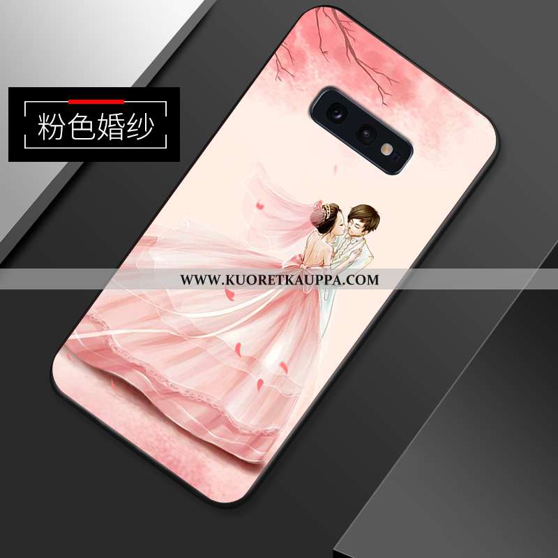 Kuori Samsung Galaxy S10e, Kuoret Samsung Galaxy S10e, Kotelo Samsung Galaxy S10e Pesty Suede Persoo