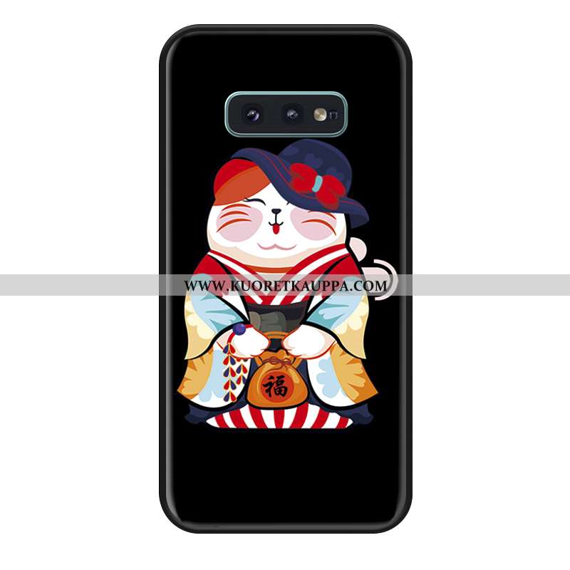 Kuori Samsung Galaxy S10e, Kuoret Samsung Galaxy S10e, Kotelo Samsung Galaxy S10e Silikoni Musta All