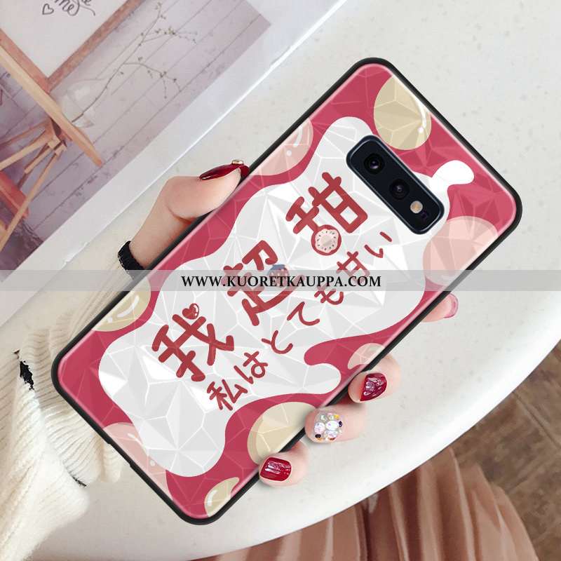 Kuori Samsung Galaxy S10e, Kuoret Samsung Galaxy S10e, Kotelo Samsung Galaxy S10e Suojaus Kukkakuvio