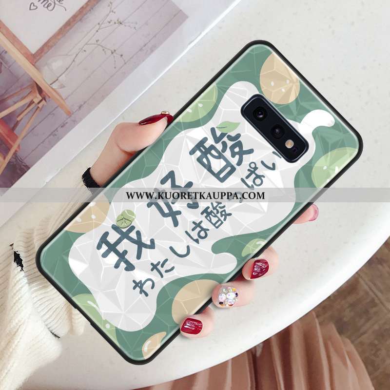 Kuori Samsung Galaxy S10e, Kuoret Samsung Galaxy S10e, Kotelo Samsung Galaxy S10e Suojaus Kukkakuvio