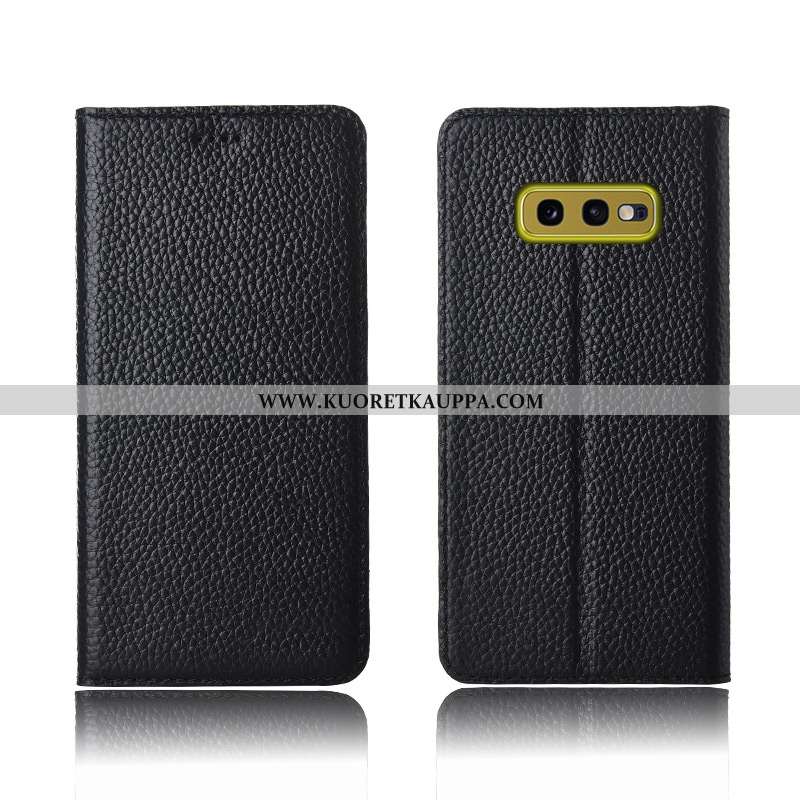 Kuori Samsung Galaxy S10e, Kuoret Samsung Galaxy S10e, Kotelo Samsung Galaxy S10e Suojaus Nahkakuori