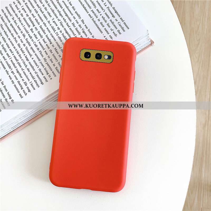 Kuori Samsung Galaxy S10e, Kuoret Samsung Galaxy S10e, Kotelo Samsung Galaxy S10e Tila Pesty Suede T