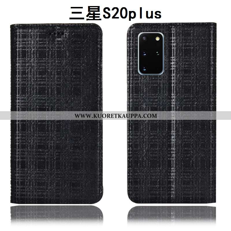 Kuori Samsung Galaxy S20+, Kuoret Samsung Galaxy S20+, Kotelo Samsung Galaxy S20+ Aito Nahka Suojaus