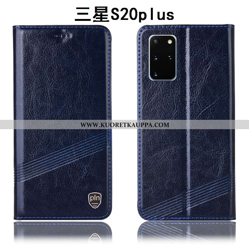 Kuori Samsung Galaxy S20+, Kuoret Samsung Galaxy S20+, Kotelo Samsung Galaxy S20+ Aito Nahka Suojaus