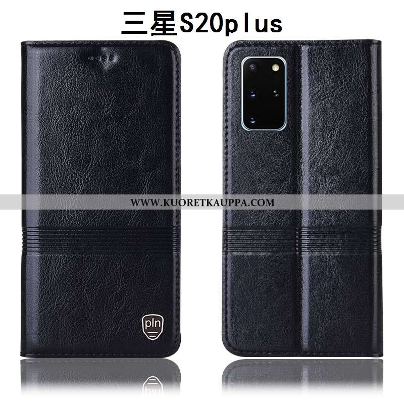 Kuori Samsung Galaxy S20+, Kuoret Samsung Galaxy S20+, Kotelo Samsung Galaxy S20+ Aito Nahka Suojaus